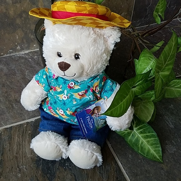 olaf frozen teddy bear
